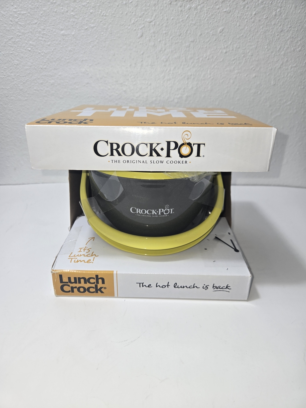 Crock-Pot Yellow Lunch Crock Slow Cooker